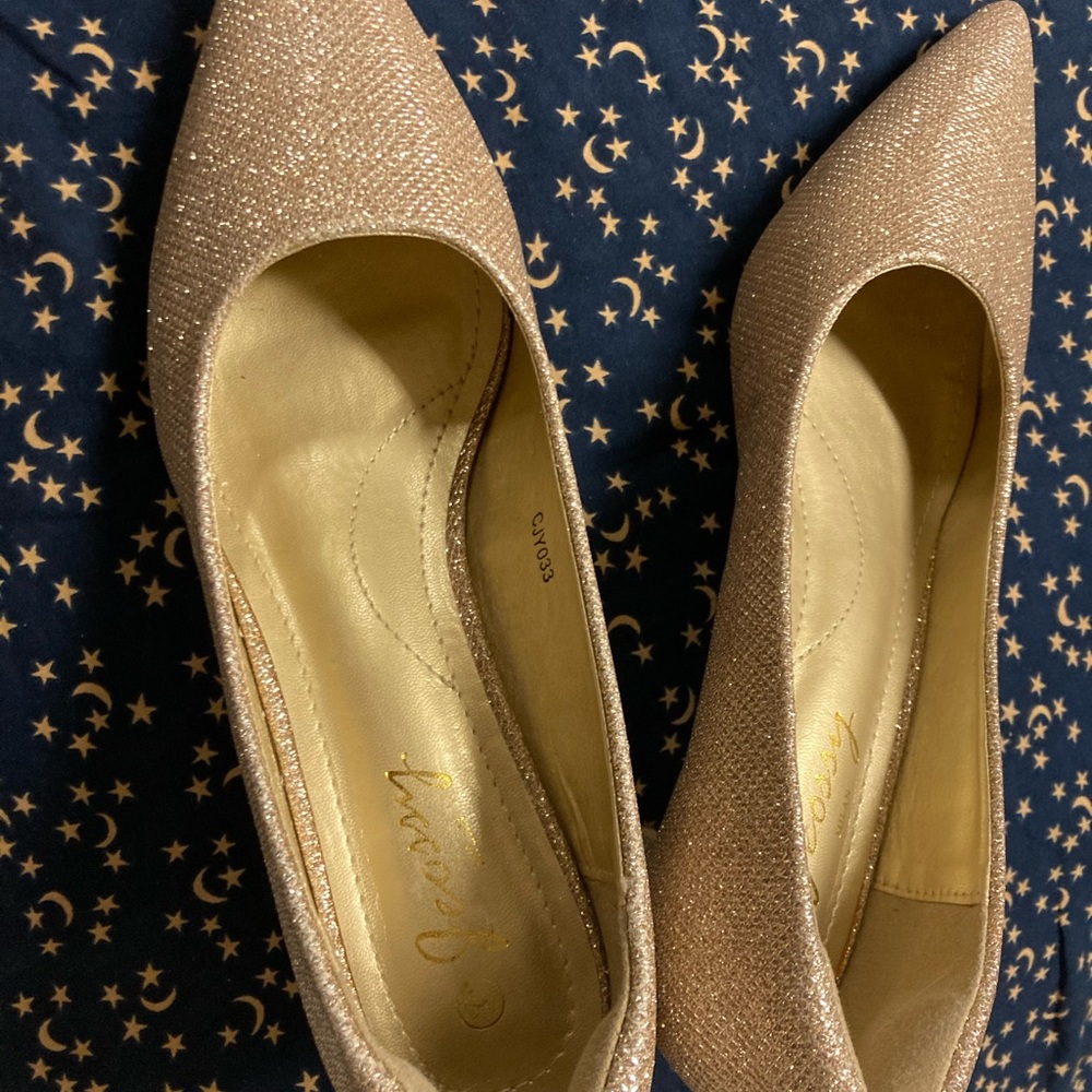 JEOSSY Milan HEELS Size 9.5 Padded at Upper Heel~